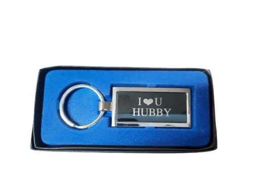 Picture of I LOVE U HUBBY KEYRING